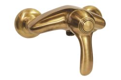 Bateria prysznicowa ścienna bronzo Paffoni Flavia FA168BR
