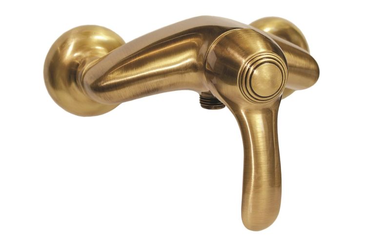 Bateria prysznicowa ścienna bronzo Paffoni Flavia FA168BR