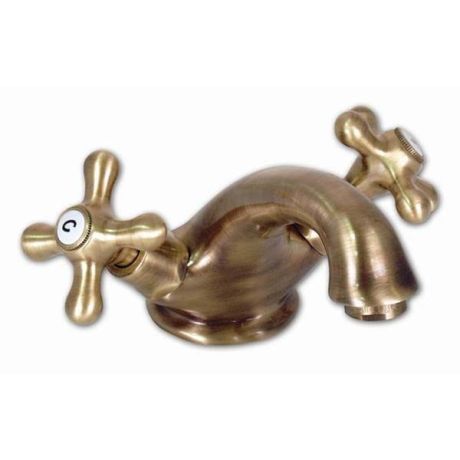 Przejdź do produktu Bateria umywalkowa stojąca Retro z korkiem automatycznym bronzo Paffoni Iris IRV065BR