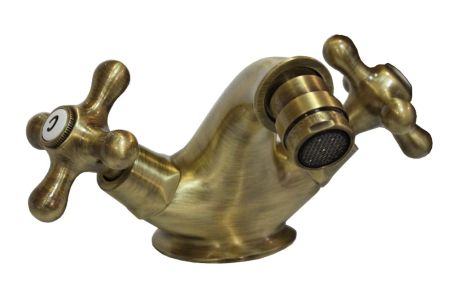 Przejdź do produktu Bateria bidetowa Retro z korkiem automatycznym bronzo Paffoni Iris IRV135BR