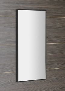 AROWANA Lustro w ramie 350x900mm, czarny matowy