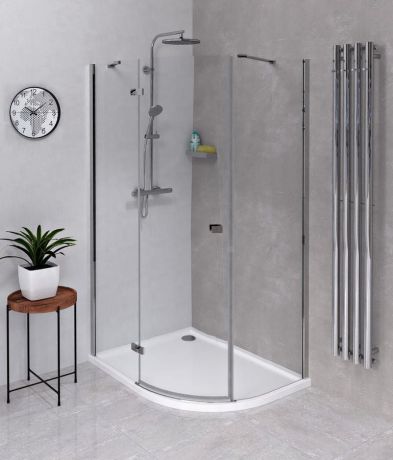Przejdź do produktu FORTIS półokrągła kabina prysznicowa 1200x900x2000mm, lewa