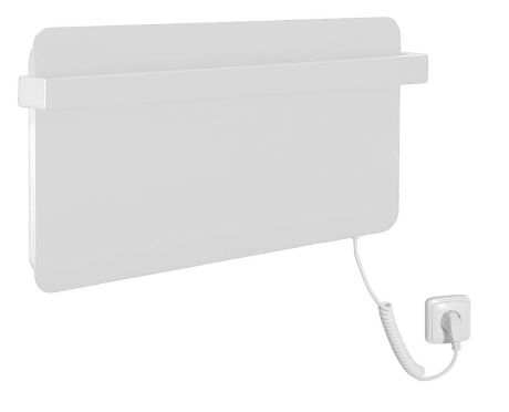 Przejdź do produktu ELMIS elektryczna suszarka na ręczniki 600x300 mm, 90 W, aluminium, biały mat
