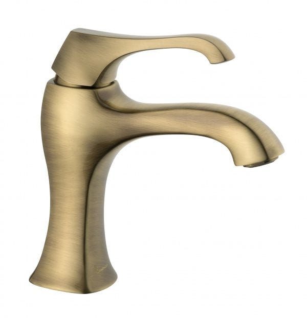 Bateria umywalkowa 18 cm z korkiem bronzo Emmevi Ares 76003BR