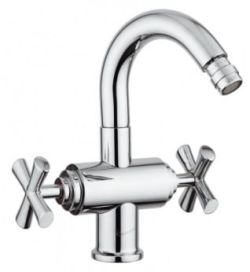 Bateria bidetowa stojąca 23 cm bez korka Emmevi Spirit New 31004CR chrom