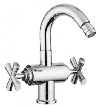 Bateria bidetowa stojąca 23 cm bez korka Emmevi Spirit New 31004CR chrom