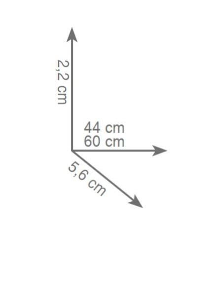 wieszak 45 cm rys.tech.Gedy Lounge