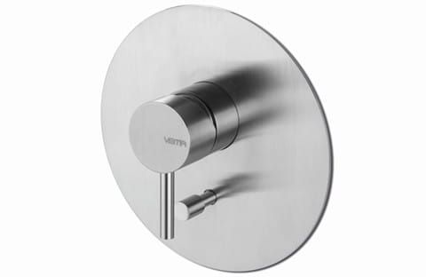 Bateria natryskowa podtynkowa 2-drożna stal nierdzewna Vema Tiber Steel V17140