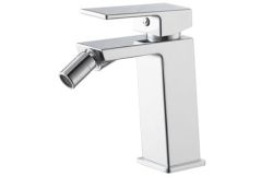 Bateria bidetowa 14 cm z korkiem automatycznym Vema Lys V25070 chrom
