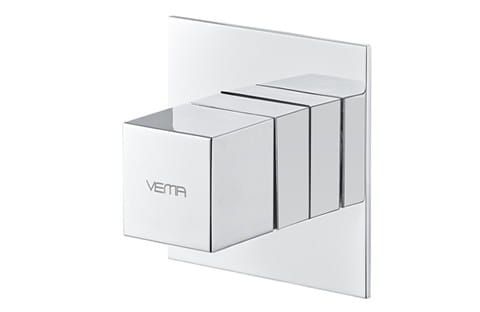 Przełącznik podtynkowy 3 wyjścia Vema Lys V25120 chrom