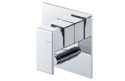 Bateria prysznicowa podtynkowa z przełącznikiem Vema Lys V25140 chrom