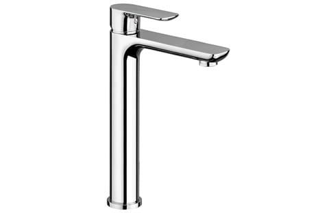Bateria umywalkowa wysoka 29 cm z korkiem klik-klak Vema Slate V14021/K chrom