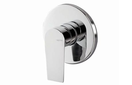 Przejdź do produktu Zestaw natryskowy podtynkowy z okrągłą deszczownicą 20 cm i baterią podtynkową Vema Timea TIMDES20 chrom