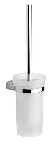 Przejdź do produktu MIDA szczotka WC wisząca, chrom/szkło mleczne