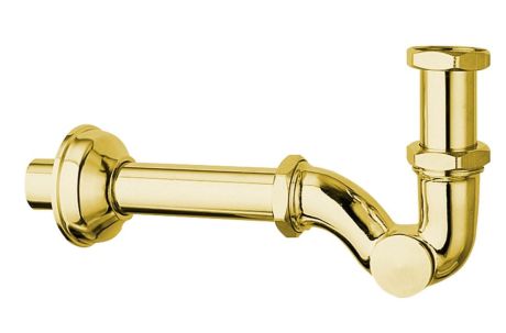 Przejdź do produktu Syfon bidetowy 5/4", odpływ 32mm, złoto