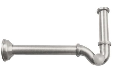 Przejdź do produktu Syfon bidetowy 5/4", odpływ 32mm, nikiel szczotkowany