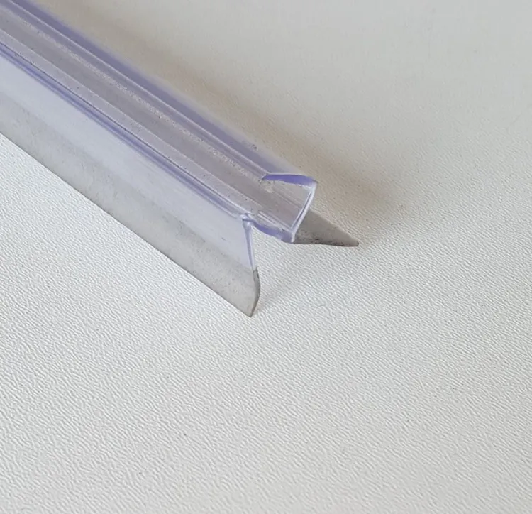 ONE uszczelka dolna do szkła płaskiego 6mm, długość 1000mm, L + P