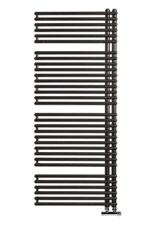 TUBINI grzejnik łazienkowy 596x1454mm, antracyt