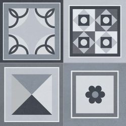 GRENIER Black 33,15x33,15 (opak. = 1,32 m2)