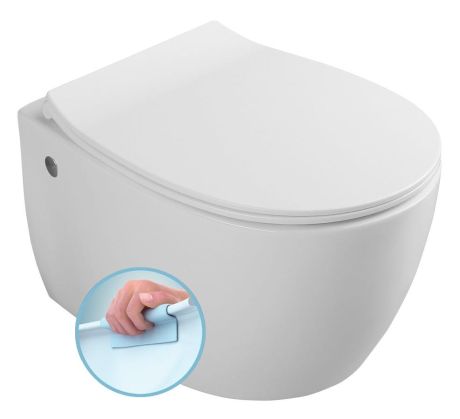 Przejdź do produktu SENTIMENTI miska WC wisząca, Rimless, 51x36 cm, biały