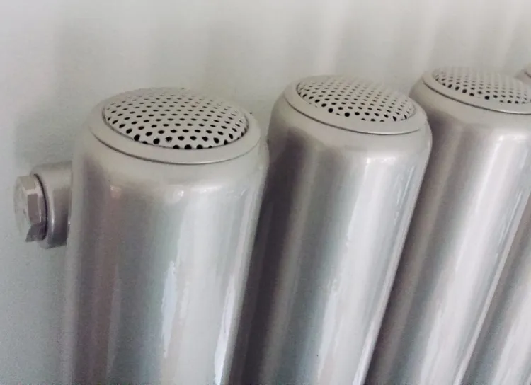 Grzejnik pionowy, rurowy 110x36 cm Komex Wulkan pokojowo-dekoracyjny