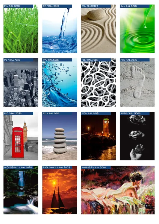 Dostępna grafika dla grzejnika Rene