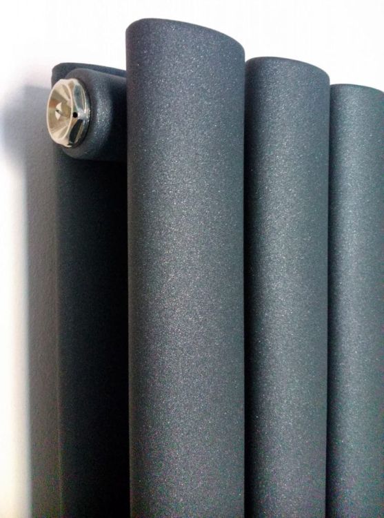 Grzejnik pionowy, rurowy Komex Rene pojedynczy pokojowo-dekoracyjny - paleta DuPoint