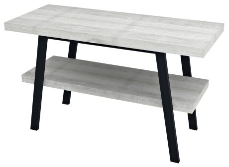 Przejdź do produktu TWIGA konsola pod umywalkę 120x72x50 cm, czarny mat/dąb starobiały