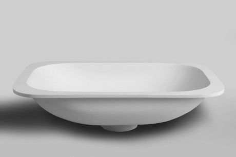 Przejdź do produktu IMPALA umywalka podblatowa 58,8xx35,5cm, Rockstone, biały mat