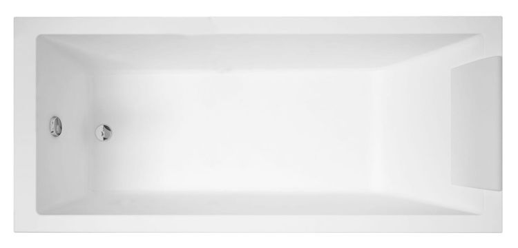 Wanna prostokątna 170x80 cm Novellini Calos 2.0 biały połysk C2117080
