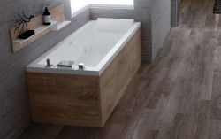 Wanna prostokątna 170x80 cm Novellini Calos 2.0 biały połysk C2117080