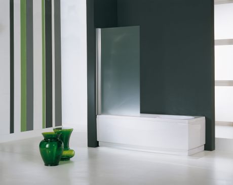 Przejdź do produktu Parawan nawannowy 75x150 cm Novellini Aurora 1 chrom AURORAN175-1K