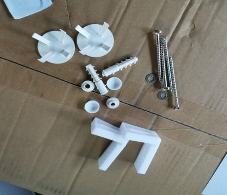 Przejdź do produktu PACO RIMLESS zamienne zawiasy do deski WC Slim