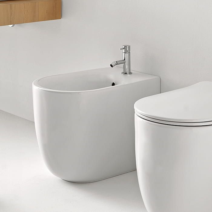 Bidet stojący 35x55 cm Kerasan Nolita 532030 biały mat