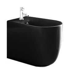 Bidet stojący 35x55 cm czarny mat Kerasan Nolita 532031