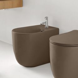 Bidet stojący 35x55 cm brąz mat Kersan Nolita 532088