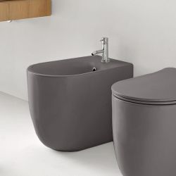 Bidet stojący 35x55 cm ciemny szary Kersan Nolita 532089