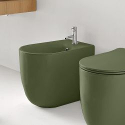 Bidet stojący 35x55 cm zielony Kersan Nolita 532011