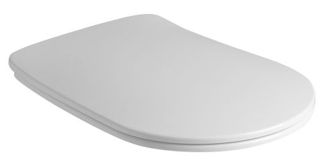 Przejdź do produktu Deska WC SLIM Soft Close duroplast Kerasan Nolita biały mat 539130