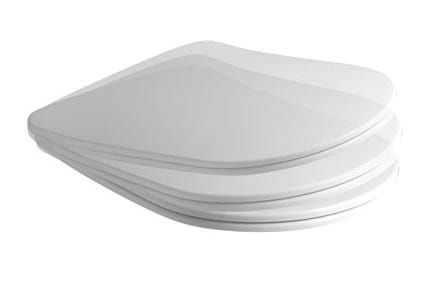 Deska WC SLIM Soft Close duroplast Kerasan Nolita biały mat 539130
