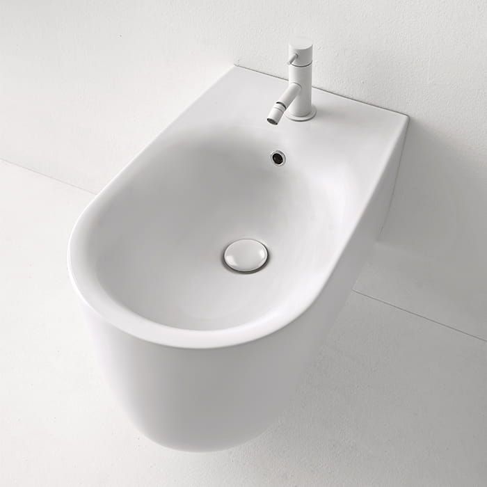 Bidet wiszący 35x55 cm Kerasan Nolita 532530 biały mat