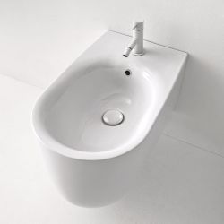 Bidet wiszący 35x55 cm Kerasan Nolita 532501 biały połysk