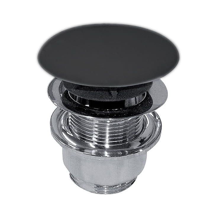 Korek klik-klak czarny mat Kerasan Nolita 923331