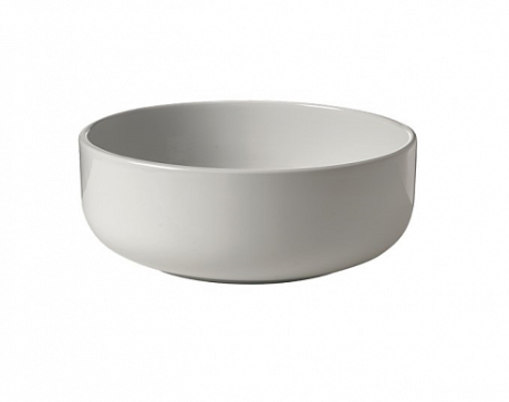 Przejdź do produktu Umywalka ceramiczna nablatowa okrągła 46 cm Kerasan Nolita 430201 biały połysk