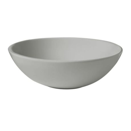 Przejdź do produktu Umywalka ceramiczna nablatowa okrągła 46 cm szary mat Kerasan Nolita 430359