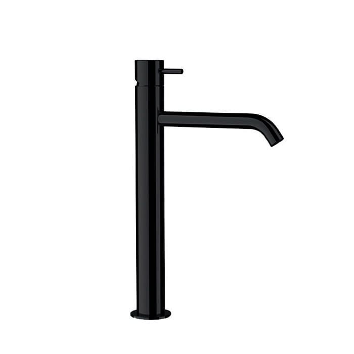 Bateria umywalkowa wysoka 31,4 cm czarny mat Kerasan Nolita 922731