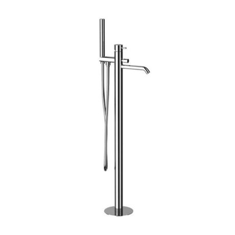 Przejdź do produktu Bateria wannowa podłogowa 93 cm Kerasan Nolita 923090 chrom
