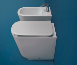 Bidet stojący 35x55 cm Kerasan Tribeca 512001 biały połysk