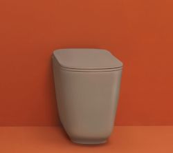 Miska WC stojąca 35x55 cm jasny brąz Kerasan Tribeca 511881