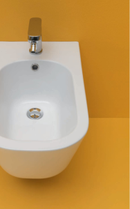 Bidet wiszący 35x55 cm Kerasan Tribeca 512501 biały połysk